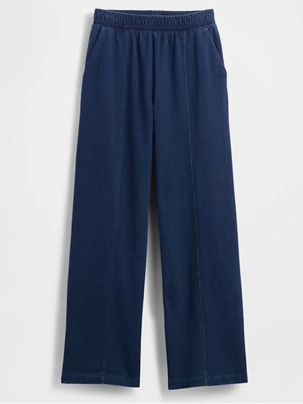 GAP Seamed Wide-Leg Sweatpants Jeans